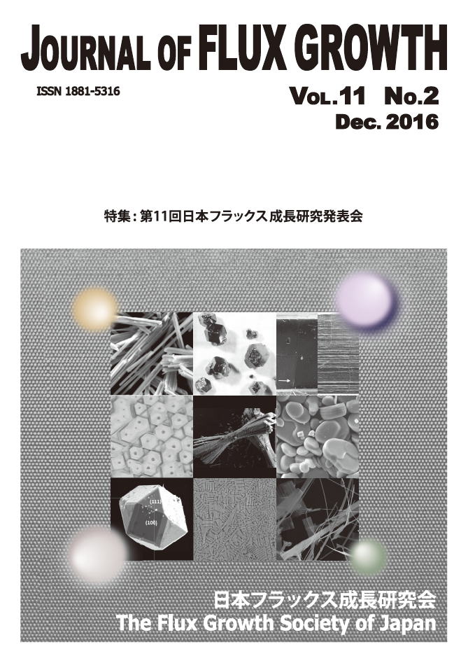 JOURNAL OF FLUX GROWTH Vol.11 No.2