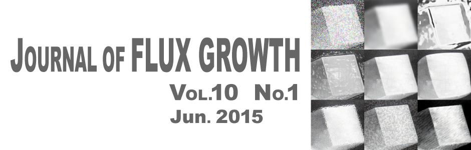 JOURNAL of FLUX GROWTH Vol.10 No.1